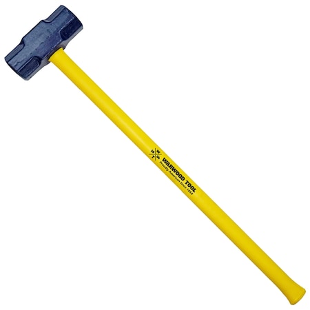Warwood Tool 12 lb Double Face Sledge, 34 Fiberglass Handle 13485